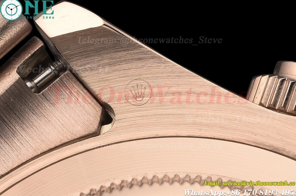 Black RG 40mm A3836 RG Gold Daytona GDF 0101